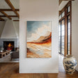Texturierte Erdlandschaft Horizon | Warmer Schein