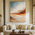 Texturierte Erdlandschaft Horizon | Warmer Schein