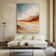 Texturierte Erdlandschaft Horizon | Warmer Schein