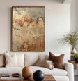 Textured Peeling Patina | Rustic Blush