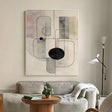 Minimalist Geometric Balance | Soft Hues