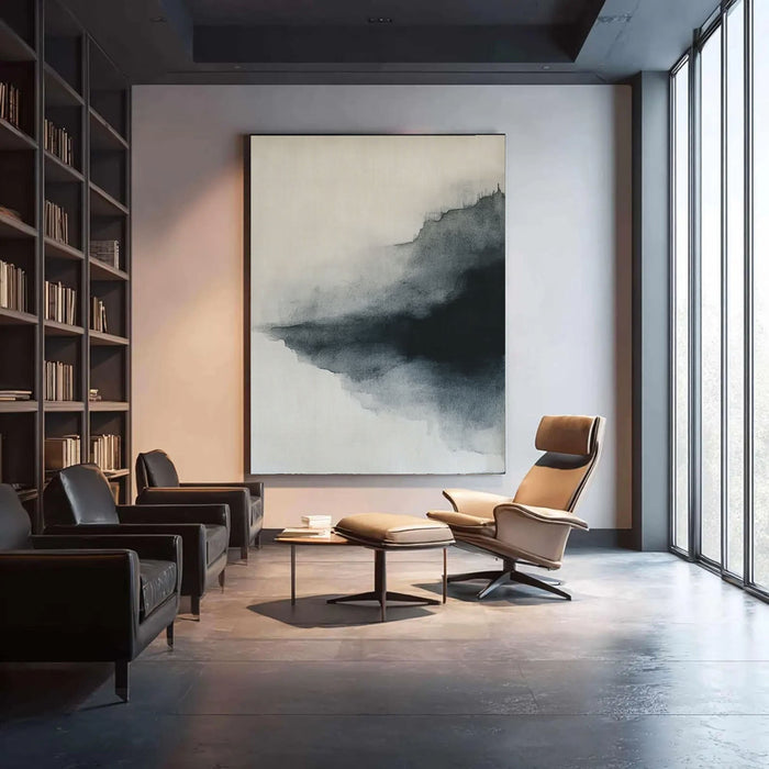 Atmospheric Monochrome Wash | Dark Horizon