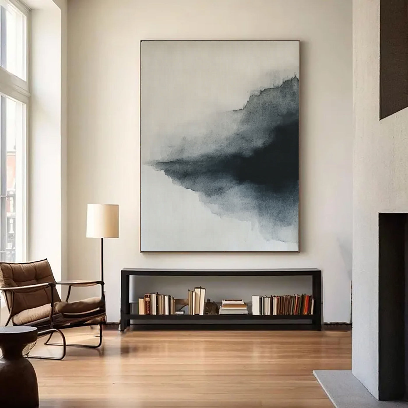 Atmospheric Monochrome Wash | Dark Horizon