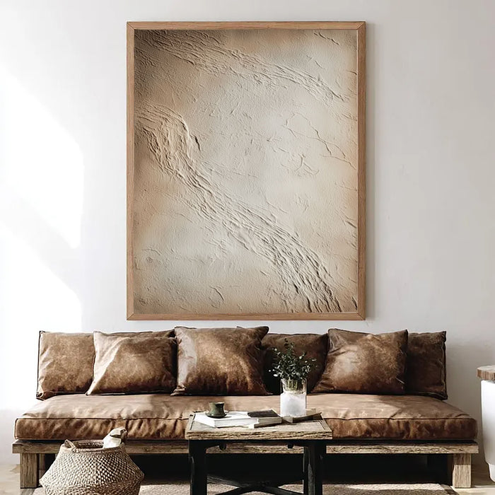 Textured Earthy Stucco | Neutral Drift
