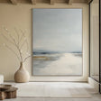 Serene Coastal Mist | Grey Horizon