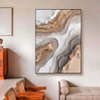Textured Stratified Opulence | Sandstone Undulations