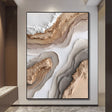 Textured Stratified Opulence | Sandstone Undulations