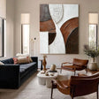 Textured Tectonic Opulence | Umber Panels