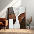Textured Tectonic Opulence | Umber Panels