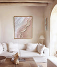 Textured Rhodochrosite Opulence | Silvered Blush