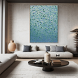 Textured Strokes Vibrance | Blue Teal
