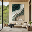 Textured Viridigenous Opulence | Verdant Strata