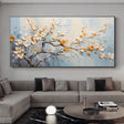 Flower & Tree Textured Abstract Wall Art #SF011