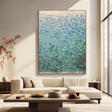 Textured Brush Abundance | Blue Teal