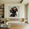Abstract Dog Animal Wall Art #DL059