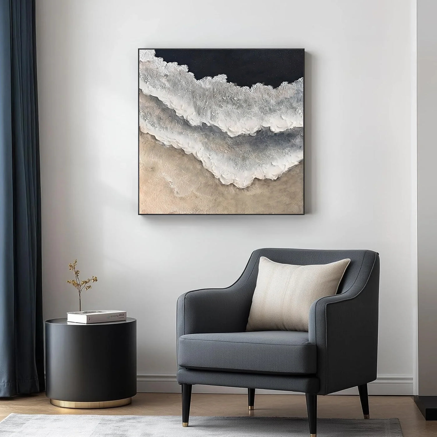 Ocean & Sky Textured Wall Art #MO100