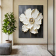 Sculpted Petal Elegance | Gilded Bloom
