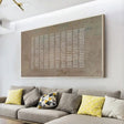 Wabi Sabi Textured Wall Art #WT030