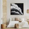 Black and White Minimalist Textured Wall Art #MT071
