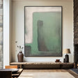 Green Abstract Wall Art  #AT076