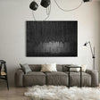 Black Minimalist Textured Wall Art #MT051