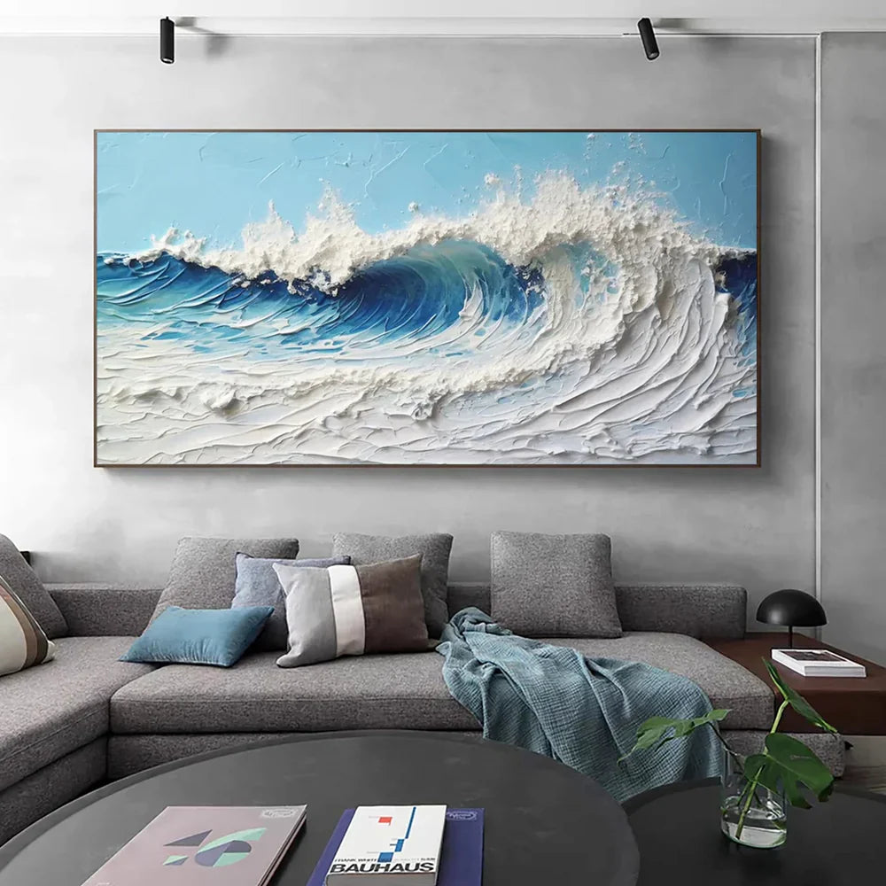 Ocean & Sky Textured Wall Art # MO046