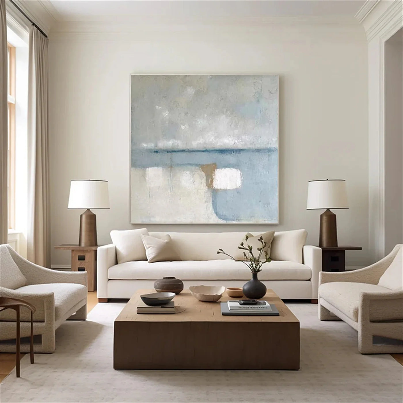 Wabi Sabi Abstract Wall Art #WT072