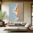 Ocean & Sky Abstract Wall Art #MO101