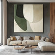 Green Abstract Wall Art  #AT074