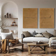 Wabi Sabi Abstract Wall Art Set of 2 #WT075