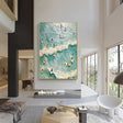 Surfing Sport Art Textured Canvas #PT046
