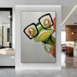 Abstract Frog Animal Wall Art #DL061
