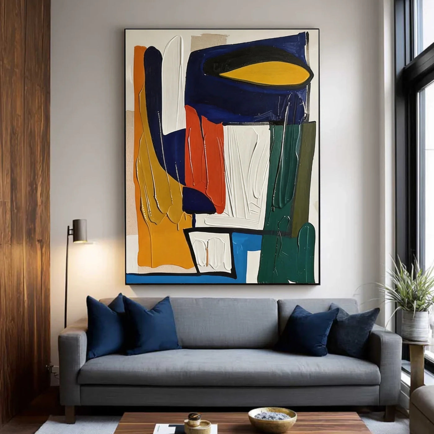 Abstract Textured Wall Art #AT174