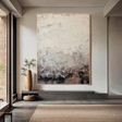 Textured Misty Sophistication | Grey Beige