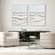 Ocean & Sky Textured Wall Art Set of 2 #MO077