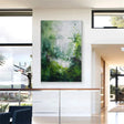 Green Abstract Wall Art  #AT125