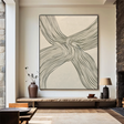 Textured Line Sophistication | Grey Beige
