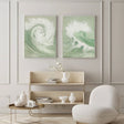 Ocean & Sky Abstract Set of 2 Wall Art #MO058