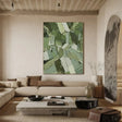 Green Abstract Textured Wall Art #AT034