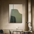 Green Abstract Wall Art  #AT098