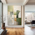 Green Abstract Wall Art  #AT066