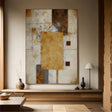 Textured Earthy Abstraction | Warm Hues