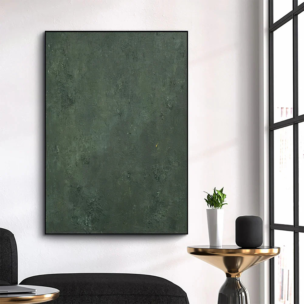 Green Abstract Wall Art  #AT069