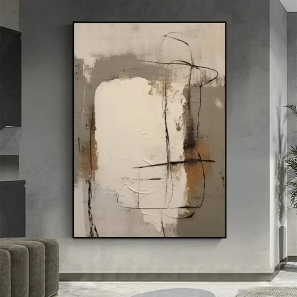 Wabi Sabi Textured Wall Art #WT014