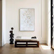 Flower & Tree Textured  Abstract Wall Art #SF064