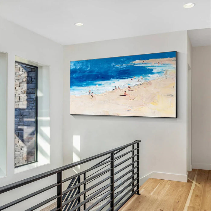Ocean & Sky Abstract Wall Art #MO057
