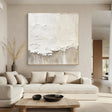 Beige and Brown Abstract Wall Art #AT167
