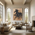 Abstract Horse Animal Wall Art #DL051