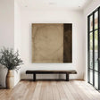 Textured Minimal Curve | Earth Tone
