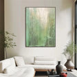 Green Abstract Wall Art  #AT097